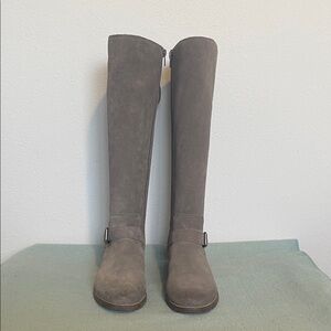 Söfft Sharnell II Women’s Tall Grey Suede Boots, Size 8M